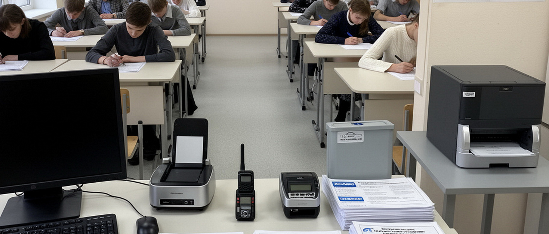 Оборудование для проведения экзаменов